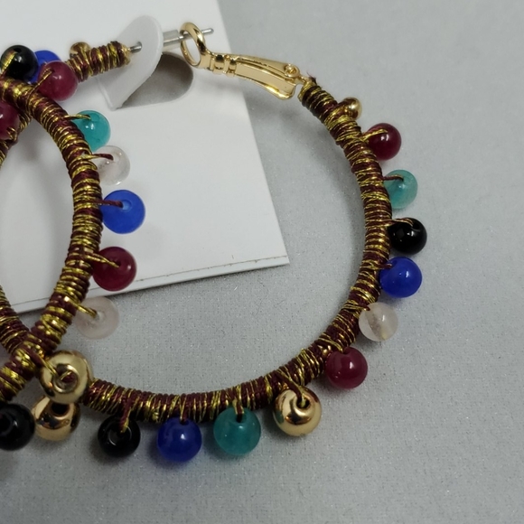 Rebecca minkoff morocco hoop earrings - Picture 3 of 3